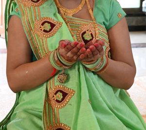 Wedding Wear Saare With Stiching Blouse