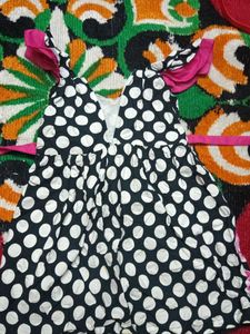 Polka Dot &amp; Floral Dress
