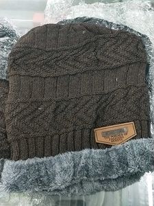 Knitted Slouchy Beanie Cap