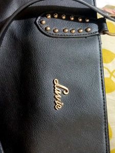 Lavie Black Tote Bag