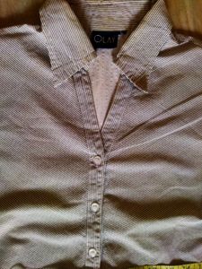 Aesthetic Korean Black And White Zigzag Top