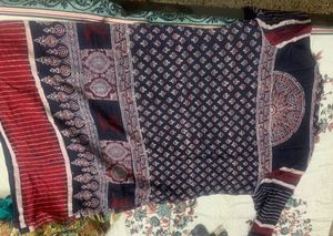 Ajrak Print Kurti