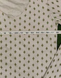 Diamond Pattern Long Sleeve Sweater