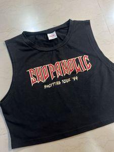 BLACK URBANIC TOP