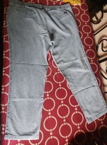 Gray Chinos - Size 45 , (Made In Albania)