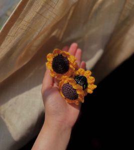 Sunflower Hair Clip
