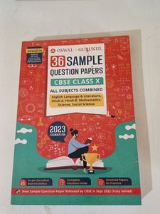 36 Sample Question Paper Oswal Class 10 Of All Sub