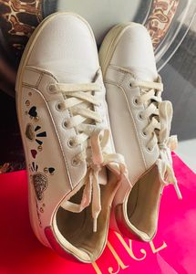 Aldo White Used Shoes