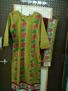 Embroidered Kurta Set