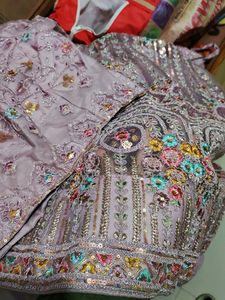 Mauve Color Lehenga Set ( Freebie)