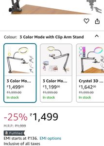 BROLAVIYA tripod overhead Video Mobile Stand