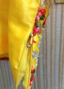 Yellow Embroidered Lehenga Choli