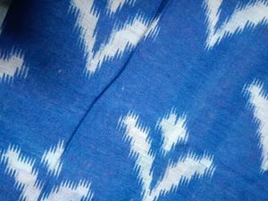 Pink &amp; Blue Patterned Scarf