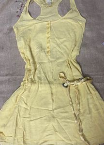 Yellow Beach Dress