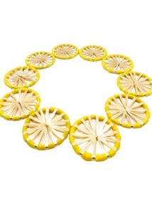 Pack of 20  Handmade Woolen Gota Bangles/Chakr