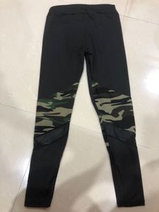 Camo Panel Sports Legging