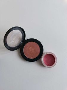 Perfect blusher and highlighter combo
