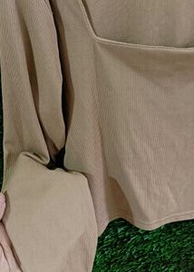 Square Neck Long Sleeve Top