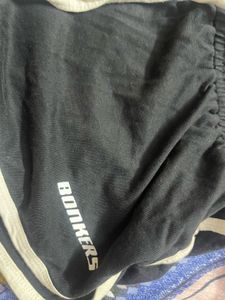 Bonkers Black &amp; White Trim Shorts