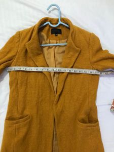 Mustard Yellow Coat Bust 32-36