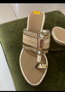 Golden Flats &amp; Sandals
