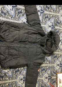 Padded Winter Jacket with Hood