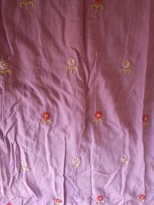 Embroidered Lavender Kurta