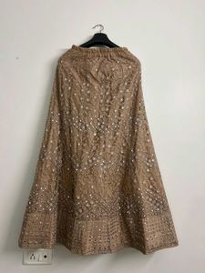 Elegant Tan/Coffee Lehenga Choli Set