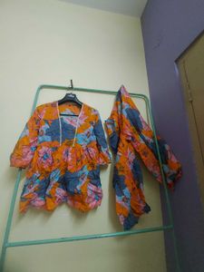 Floral Kurta Set