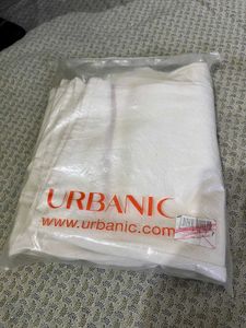 Urbanic Cream Solid Denim Jeans – Straight Fit (M)