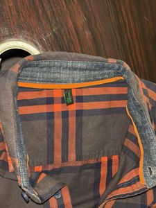 UCB Checked Pure Cotton  Shirt