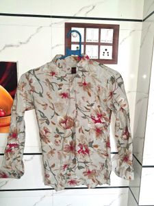 Floral Print Kurta
