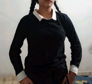 Black Long Sleeve Top