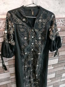 Elegant Black Kurta Set