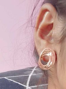 Statement Gold Earrings