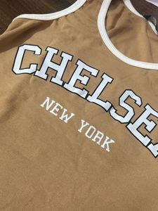 Chelsea New York Tank Top 🏙️🤎 Crop