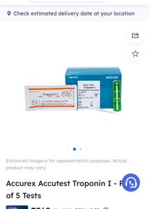 accutest troponin t repid  tests kit
