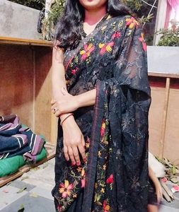 Black Saree