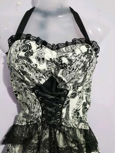 HEART SHAPED GOTHIC DRESS