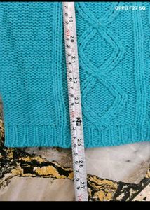 Teal Knit Sweater