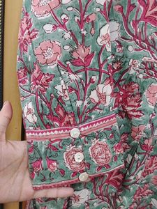 Floral Print Tunic Top