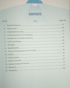 Class 9 Maths Practice Book