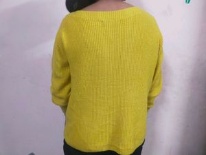 Yellow Sweat Top