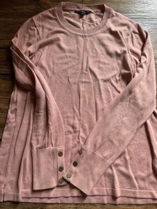 Peach Long Sleeve Sweater