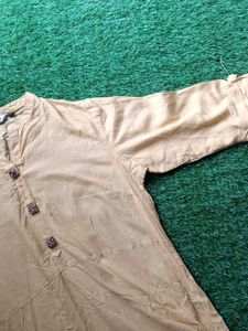 Mustard Yellow Kurti