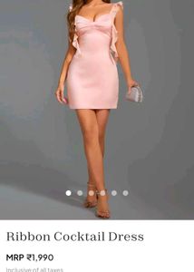 Ribbon Cocktail Dress