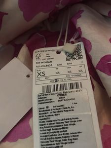 Mango Floral Midi Skirt