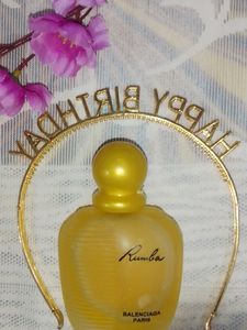 Balenciaga Paris Perfume And Happy Birthday Band