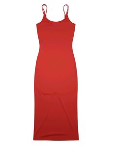 Shein Spaghetti Strap Maxi Split Thigh Bodycon