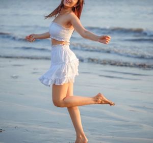 White Beach Baby Co Ord Set